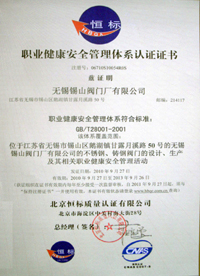 GBT28001職業(yè)健康安全管(guan)理體